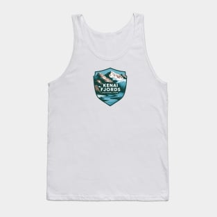 Kenai Fjords National Park Emblem Tank Top